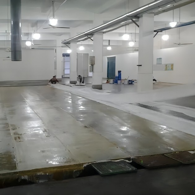 项城防腐蚀地坪,环氧玻纤地坪，玻纤工业地坪，环氧玻纤布地坪,乙烯基玻纤布地坪产品图3
